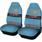 Race Car Car Seat Covers (Set of Two) (Personalized)