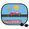 Race Car Car Side Window Sun Shade (Personalized)