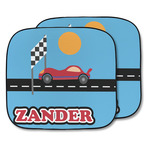 Race Car Car Sun Shade - Two Piece (Personalized)