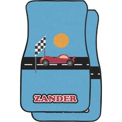 Race Car Car Floor Mats (Personalized)