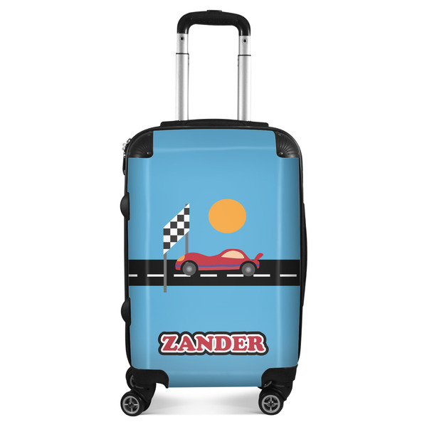 Custom Race Car Suitcase - 20" Carry On (Personalized)