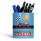Race Car Ceramic Pen Holder