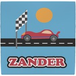 Race Car Ceramic Tile Hot Pad (Personalized)