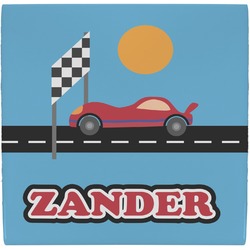 Race Car Ceramic Tile Hot Pad (Personalized)