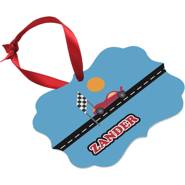 Race Car Christmas Ornament