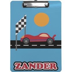 Race Car Clipboard (Letter Size) (Personalized)