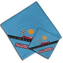 Race Car Cloth Napkin w/ Name or Text