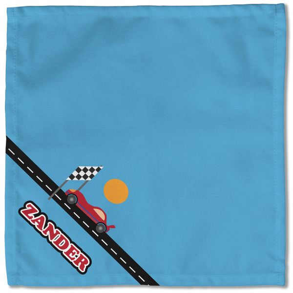 Race Car Cloth Napkins - Personalized Lunch (Single Full Open)