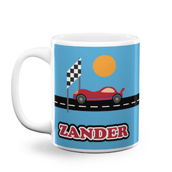 Race Car Coffee Mug (Personalized)