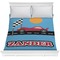 Race Car Comforter - Full / Queen (Personalized)