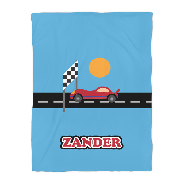 Race Car Comforter - Twin - Front
