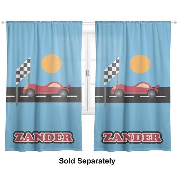 Race Car Curtains