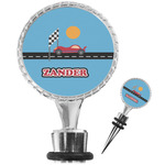 Race Car Wine Bottle Stopper (Personalized)