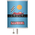 Race Car 7" Drum Lamp Shade (Personalized)