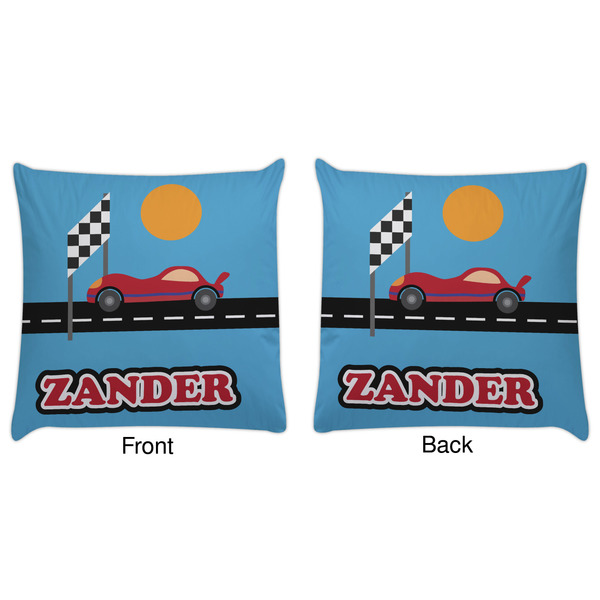 Race Car Decorative Pillow Case - Approval