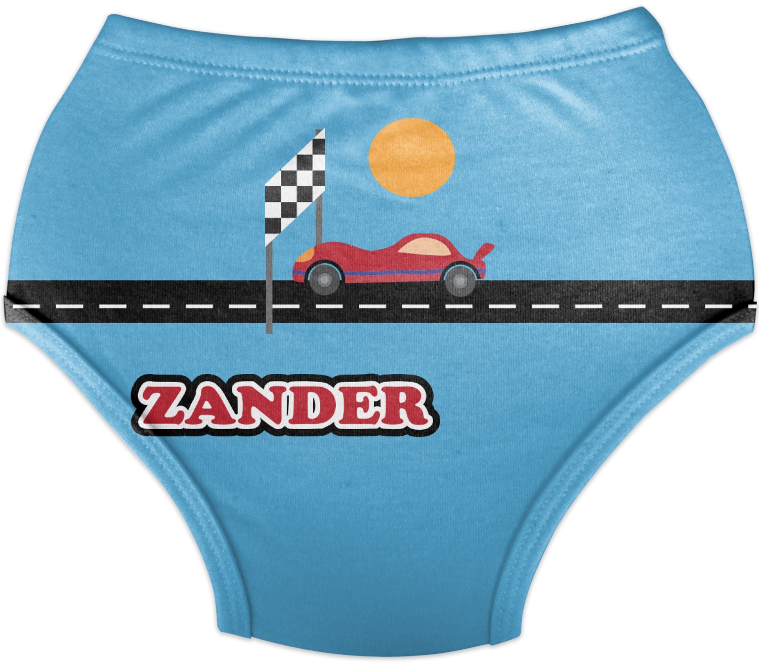 Race Car Diaper Cover (Personalized) YouCustomizeIt