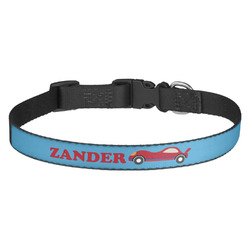 Race Car Dog Collar (Personalized)
