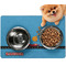 Race Car Dog Food Mat - Small LIFESTYLE