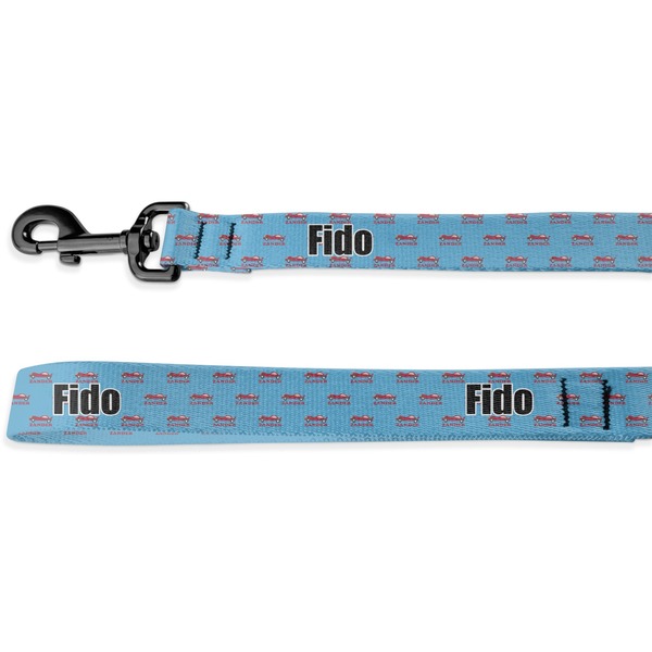Custom Race Car Deluxe Dog Leash (Personalized)