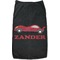Race Car Black Pet Shirt - S (Personalized)