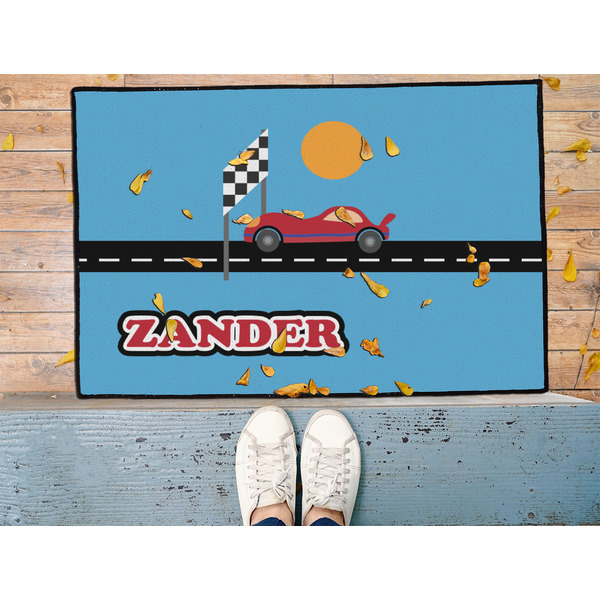 Race Car Door Mat - LIFESTYLE (Med)
