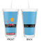Race Car Double Wall Tumbler with Straw - Approval