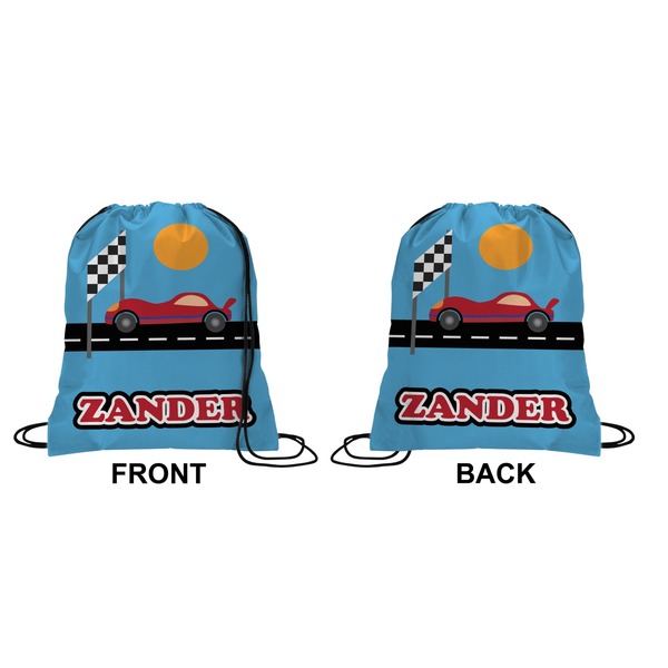 Race Car Drawstring Backpack