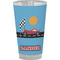 Race Car Pint Glass - Full Color - Front View