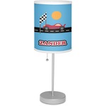 Race Car 7" Drum Lamp with Shade (Personalized)