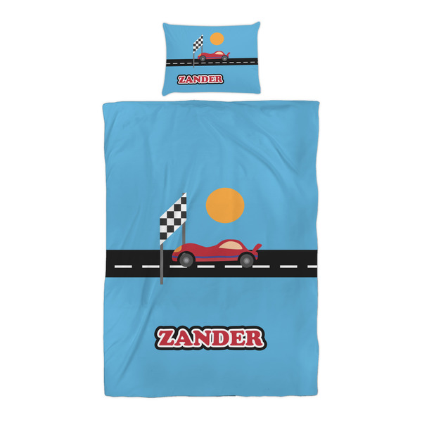 Race Car Duvet Cover Set - Twin XL - Alt Approval