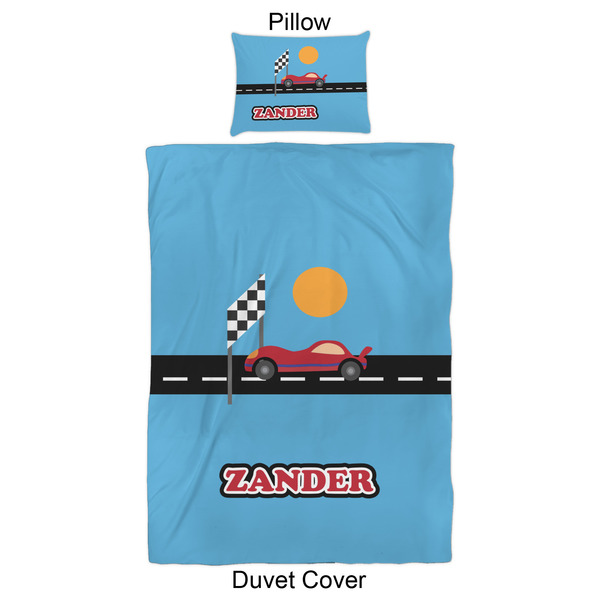 Race Car Duvet Cover Set - Twin XL - Approval