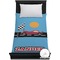 Race Car Duvet Cover - Twin (Personalized)
