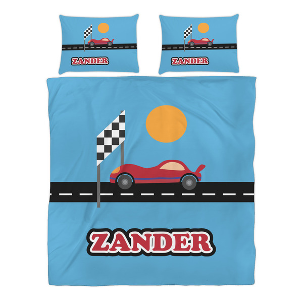 Race Car Duvet cover Set - Queen - Alt Approval