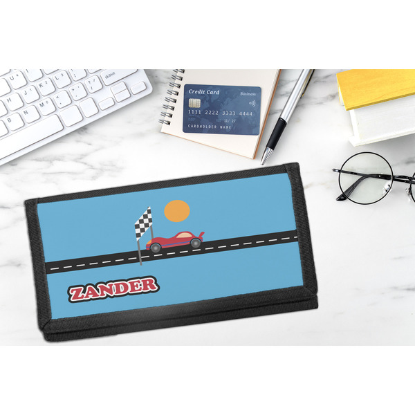 Race Car DyeTrans Checkbook Cover - LIFESTYLE