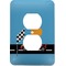 Race Car Electric Outlet Plate