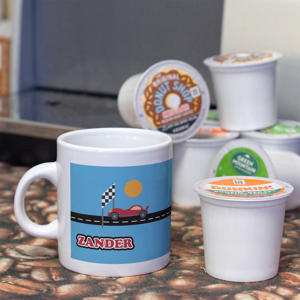 Race Car Espresso Cup - Single Lifestyle