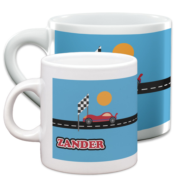 Race Car Espresso Mugs - Main Parent