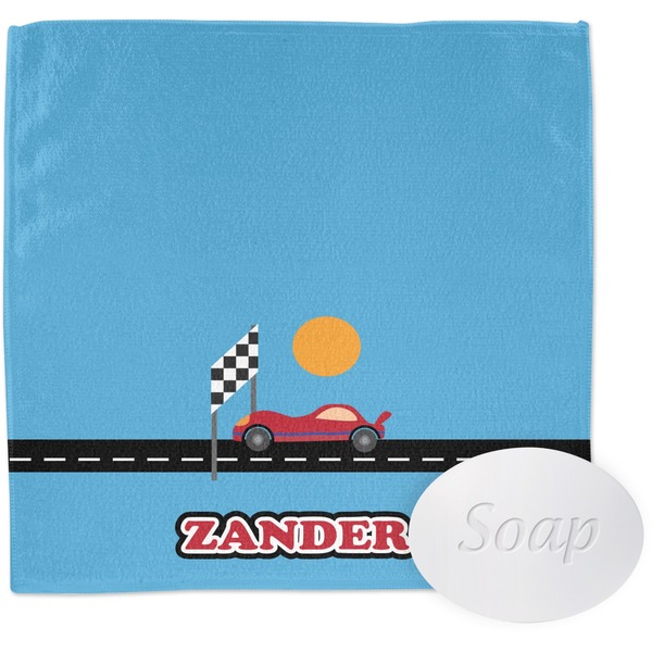 Race Car Wash Cloth with soap