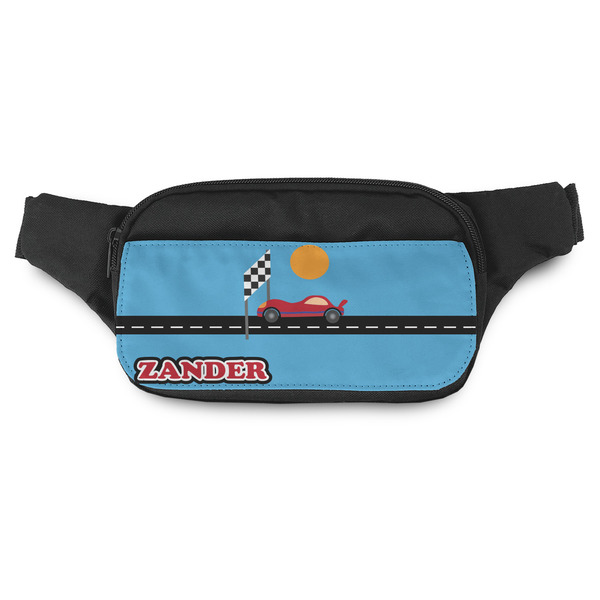Custom Race Car Fanny Pack - Modern Style (Personalized)