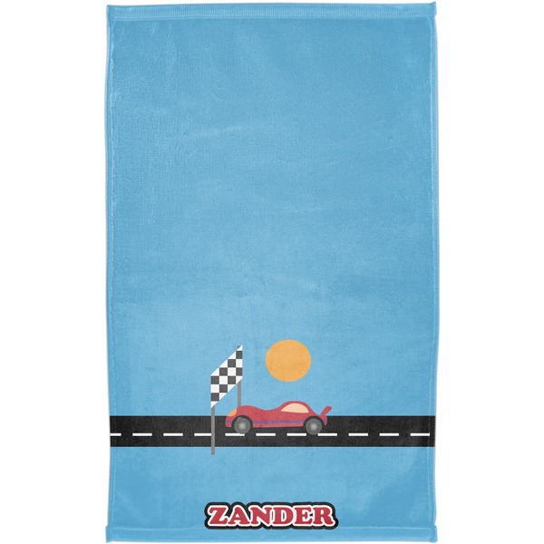 Race Car Finger Tip Towel - Full View
