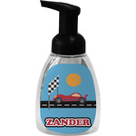 Race Car Foam Soap Bottle - Black (Personalized)
