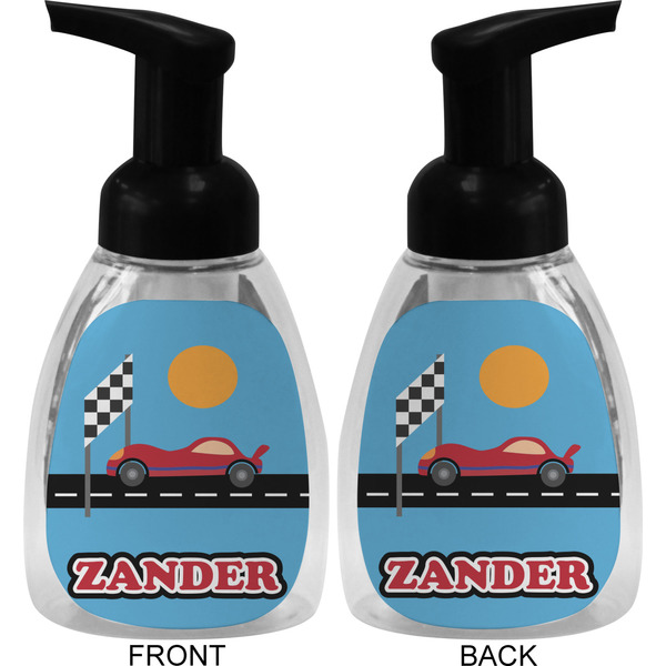 Race Car Foam Soap Bottle (Front & Back)