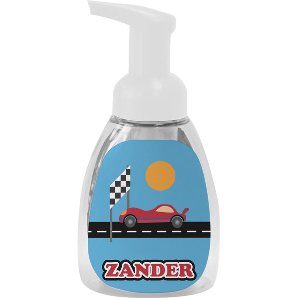 Custom Race Car Foam Soap Bottle (Personalized)