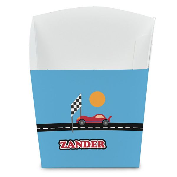 Custom Race Car French Fry Favor Boxes (Personalized)
