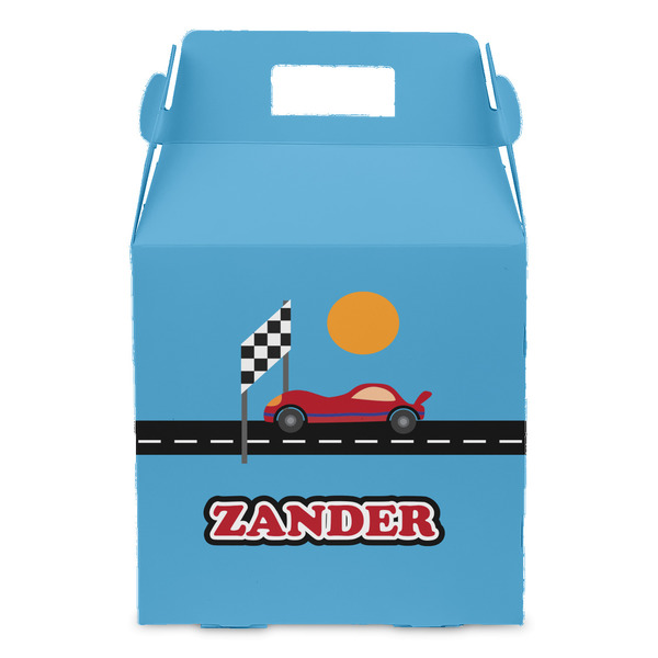 Race Car Gable Favor Box - Front