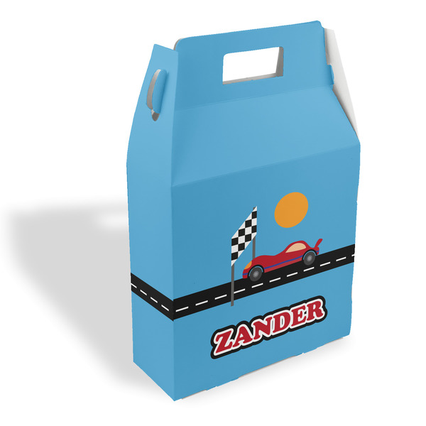 Custom Race Car Gable Favor Box (Personalized)