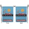 Race Car Garden Flag - Double Sided Front and Back
