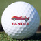 Race Car Golf Ball - Branded - Front