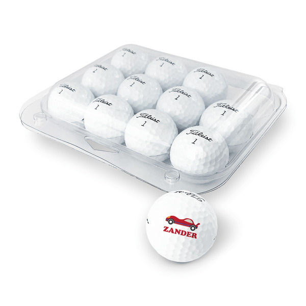 Race Car Golf Balls - Titleist - Set of 12 - PACKAGING