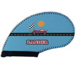 Race Car Golf Club Iron Cover - Single (Personalized)